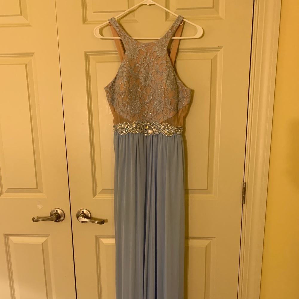 Baby Blue Prom dress